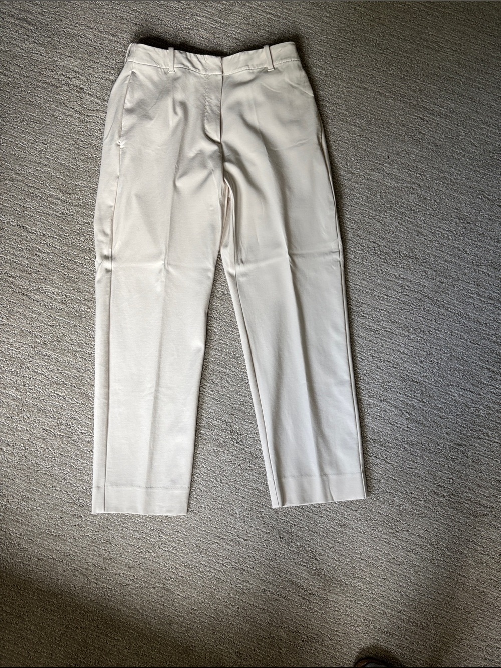 Banana Republic Cream Dress Pants - Slim straight Leg - Picture 7 of 8